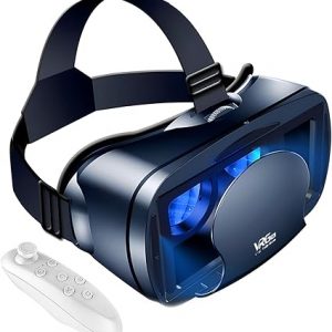 Morzillaa VR Headset, 3D VR Glasses Virtual Reality